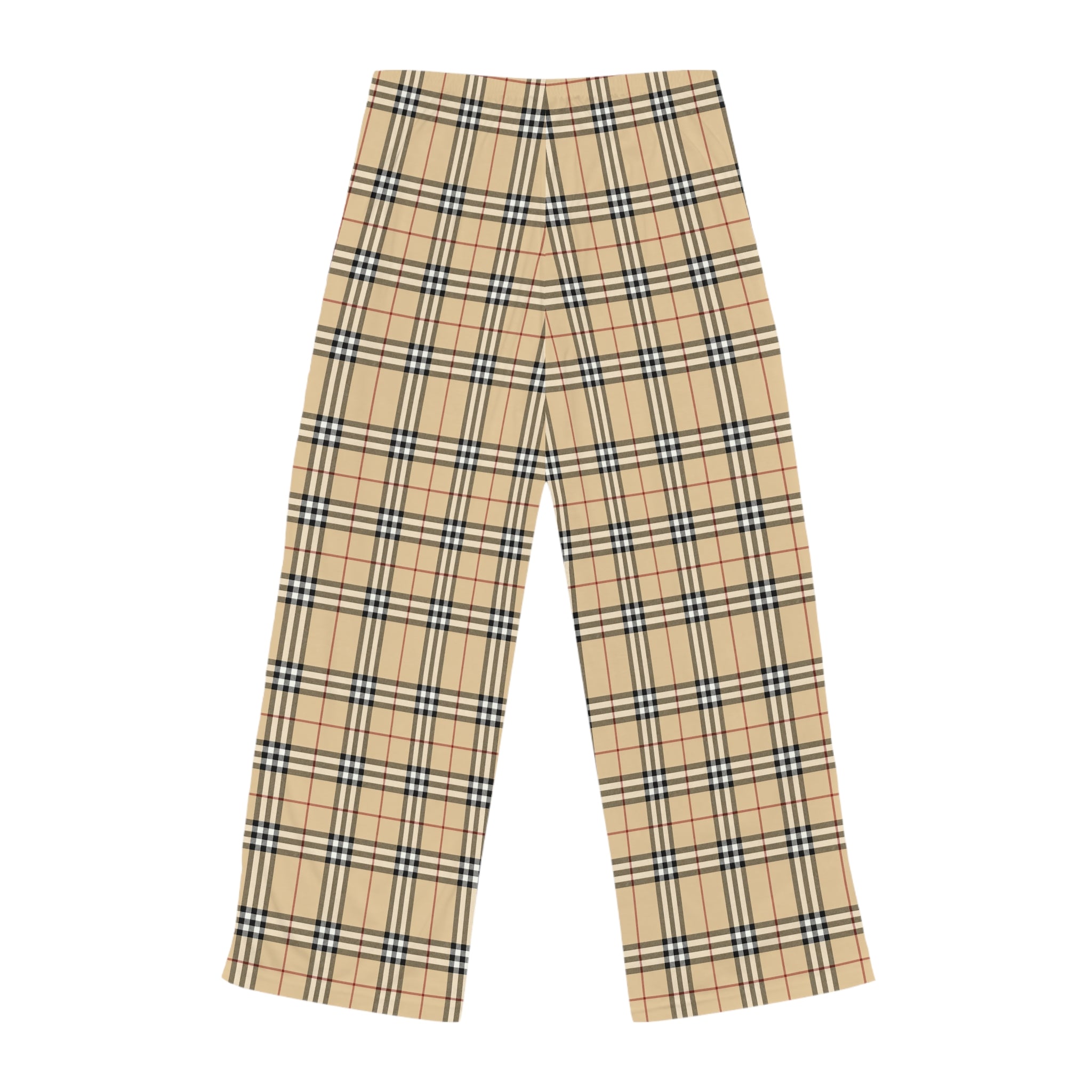 Iconic British Designer Plaid Pajama Pants Lounge Nova Check