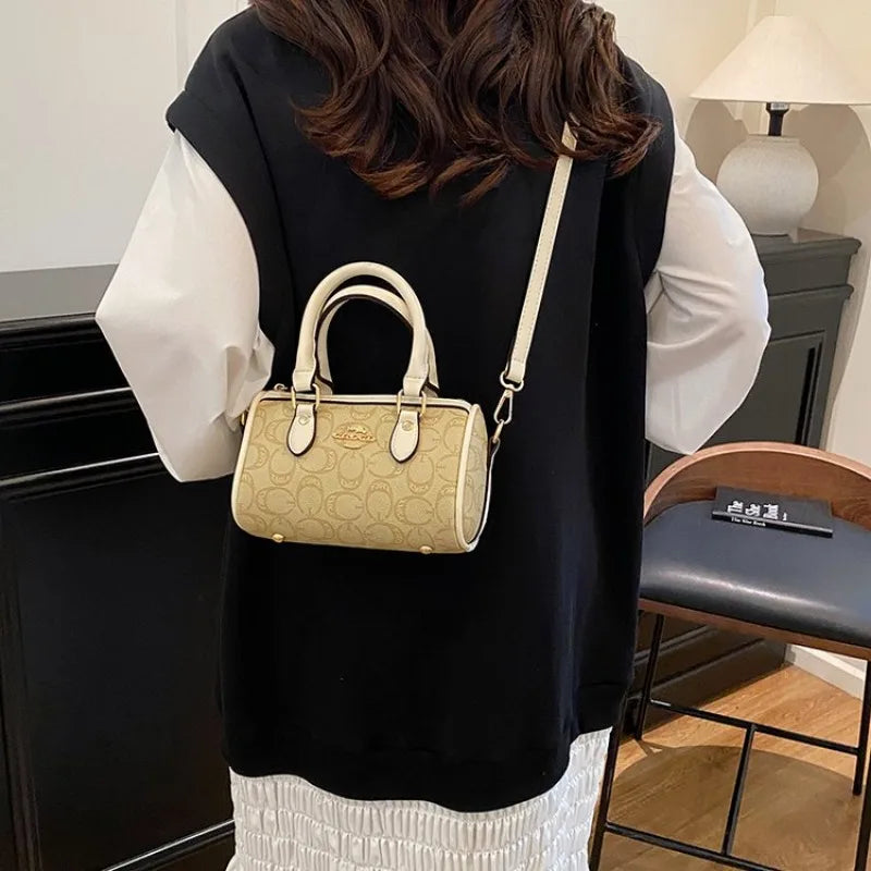 Brown Designer Handbag - Logo Women's Luxury Purse