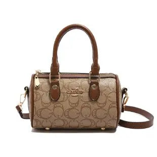 Brown Designer Handbag - Logo Women's Luxury Purse