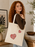 Goyard Handbags Cream Canvas Dust Cover Tote with Pink Logo 13 X 15 Inches